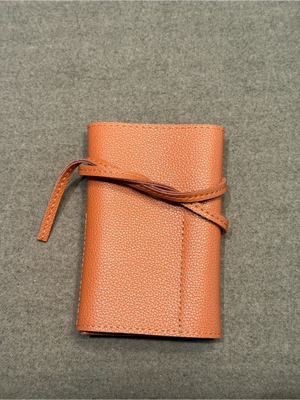 Leather Wrap Travel Cord Holder